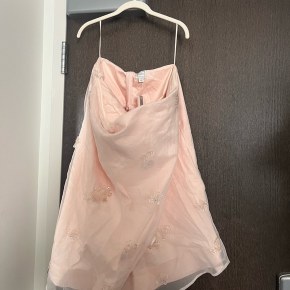 Maeve Strapless Scattered Embellished Mini Dress - Picture 5 of 10